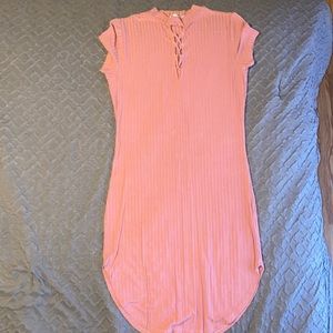 Heats & Hips Pink Casual Dress